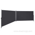 Double Folding Polyester Side Awning Outdoor Patio Awnings